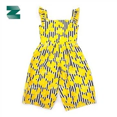 Paj Rwb Woven Flounced Straps Sleeveless Sau Jumpsuit
